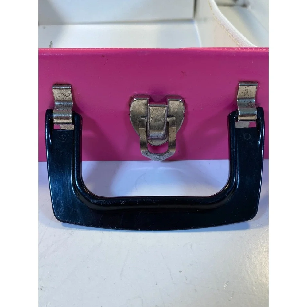 The World of Barbie & Friends Doll Case #1002 Pink Vintage 1968 Mattel USA Made